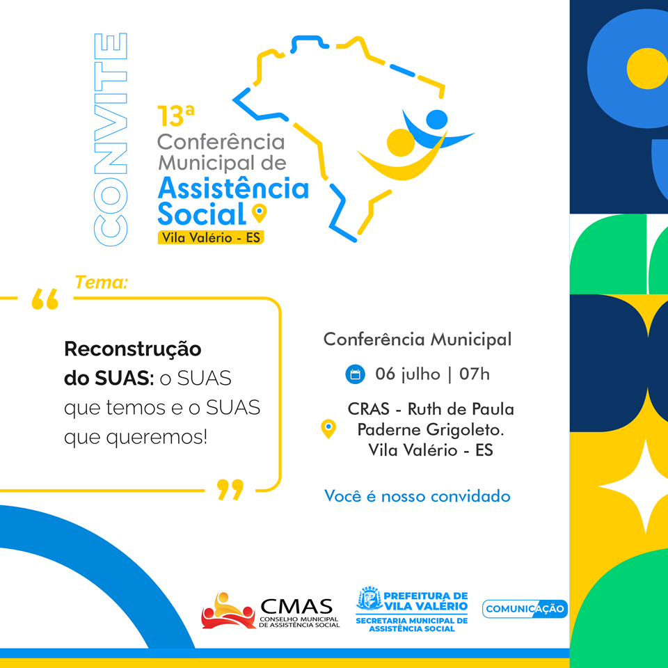 13ª Conferência Municipal de Assistência Social