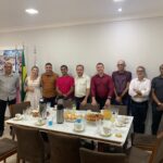 Prefeito Tiago Rocha recebe pastores para café da manhã no gabinete em São Gabriel da Palha