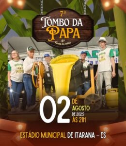 Tombo da Papa 2025 promete movimentar Itarana com sabor, tradição e muita cultura capixaba
