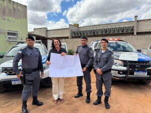 Nova sede da Polícia Militar reforça segurança em São Domingos do Norte com apoio direto da prefeita Ana Malacarne