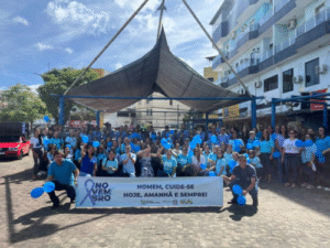 São Gabriel da Palha realiza caminhada do Novembro Azul e inicia programação de prevenção ao câncer de próstata
