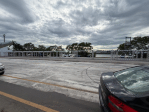 Começa a montagem da estrutura do Carnaval de Vitória 2026 no Sambão do Povo