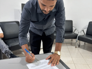 Cezar Relator toma posse como vereador suplente na Câmara de São Gabriel da Palha